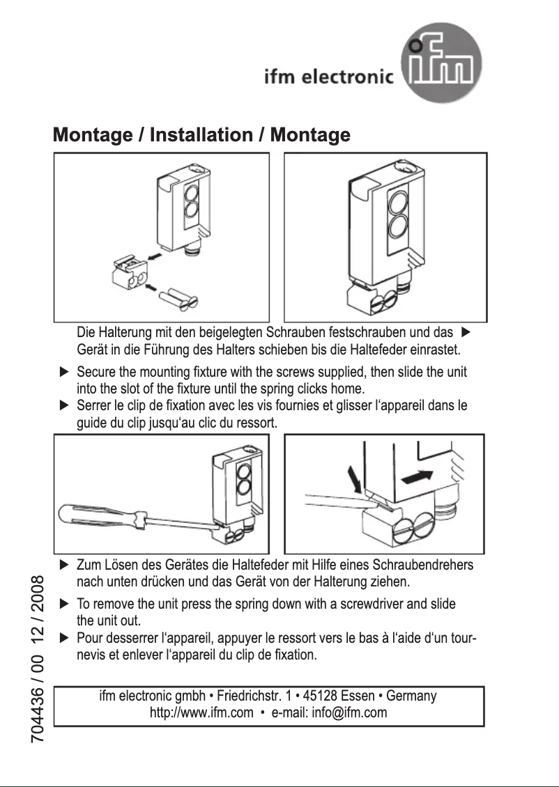Image de la première page du manuel de l'appareil E20965
