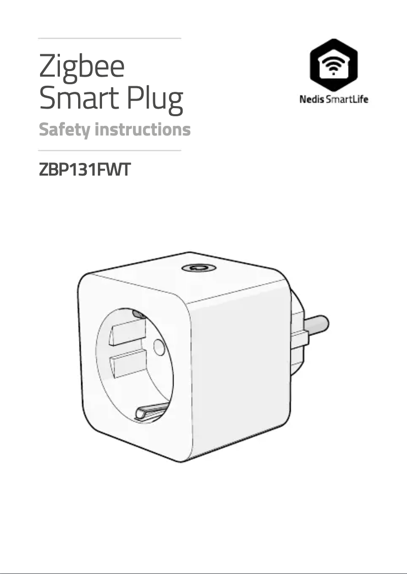 Page 1 de la notice Manuel utilisateur Nedis ZBP131FWT