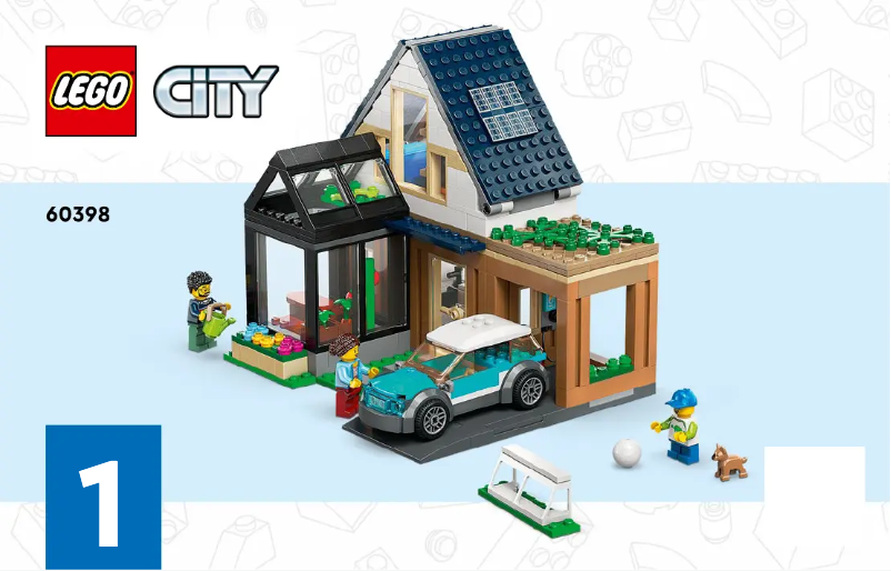 Page 1 de la notice Manuel utilisateur Lego City 60398
