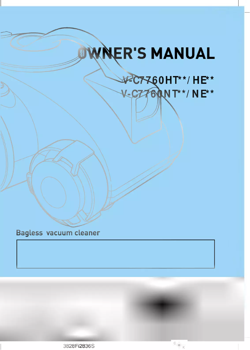 Página 1 del manual Manual de usuario LG V-C7760NTR