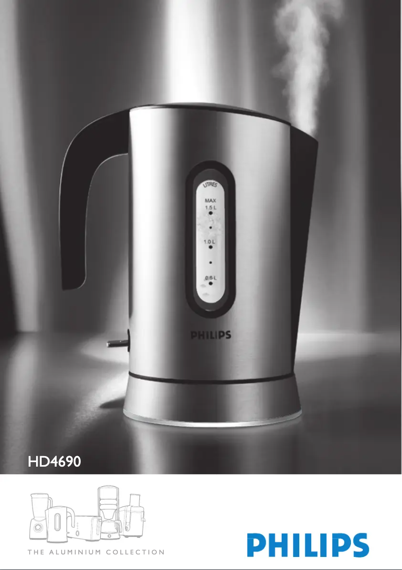 Imagen de la primera página del manual del dispositivo Aluminium HD4690