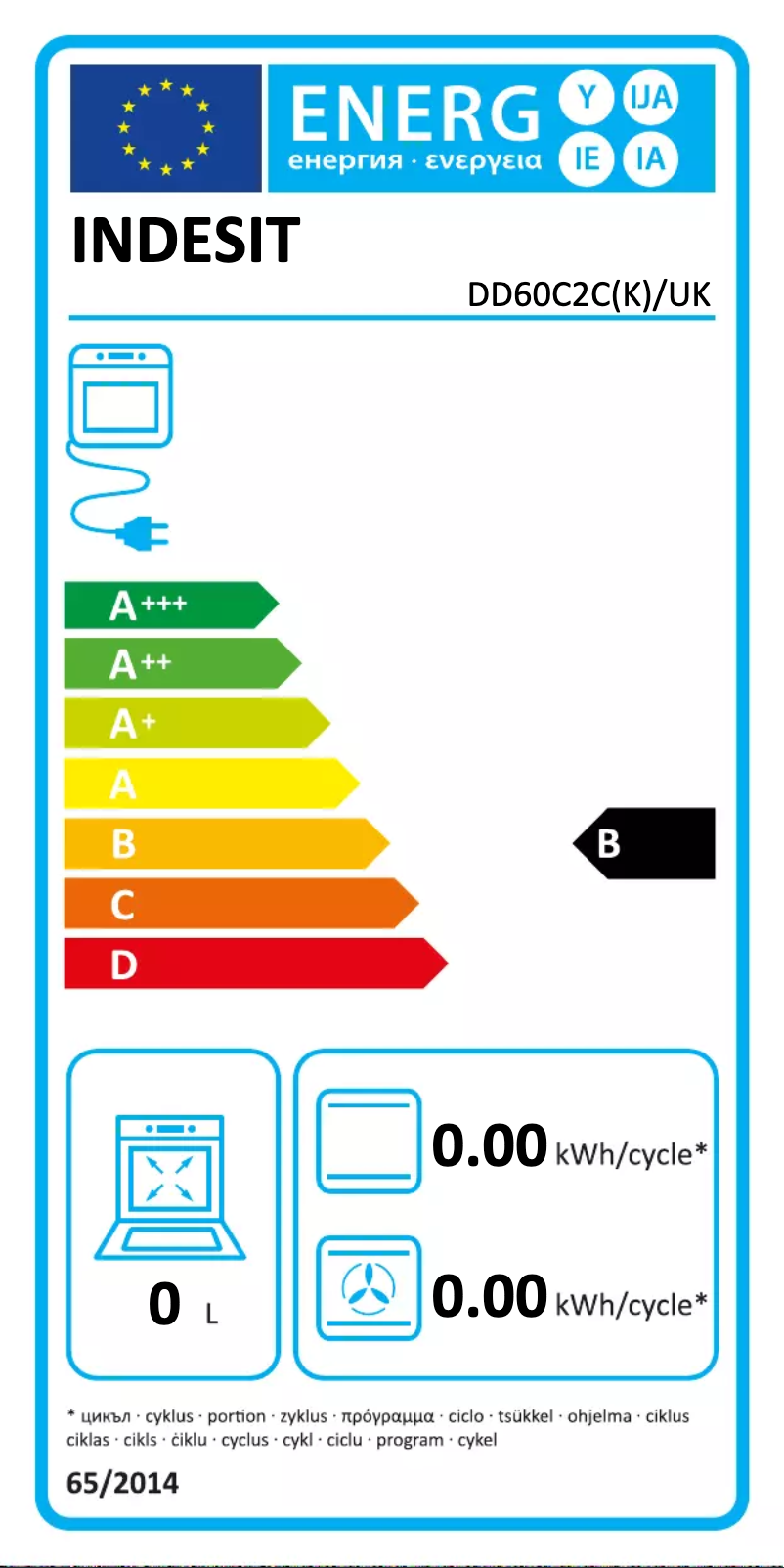 Image de la première page du manuel de l'appareil DD60C2C(K)/UK