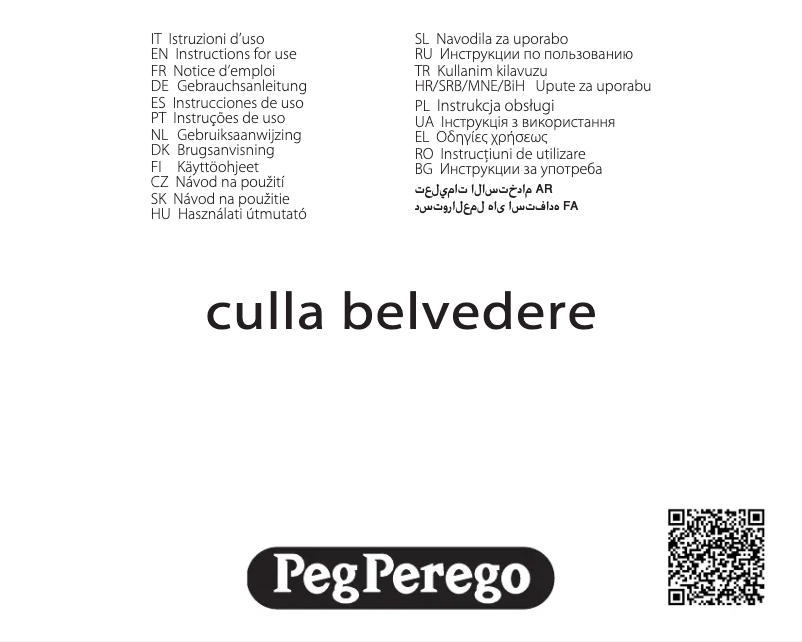 Image de la première page du manuel de l'appareil Culla Flex