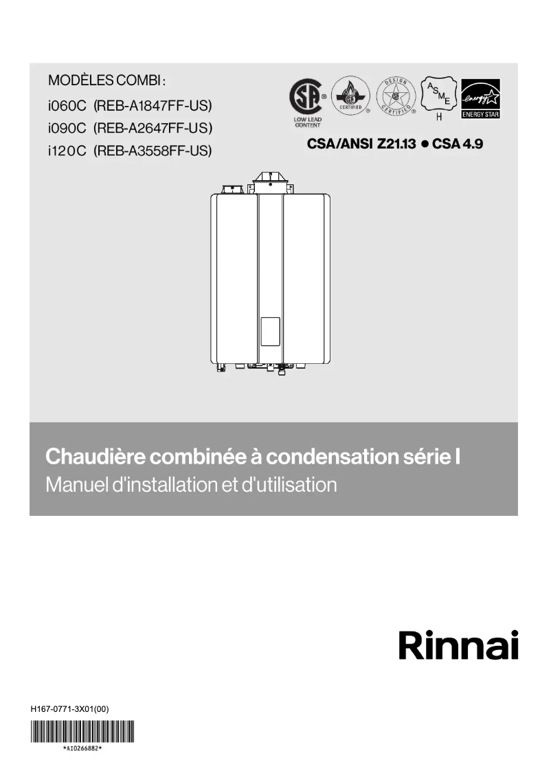Image de la première page du manuel de l'appareil i090CN