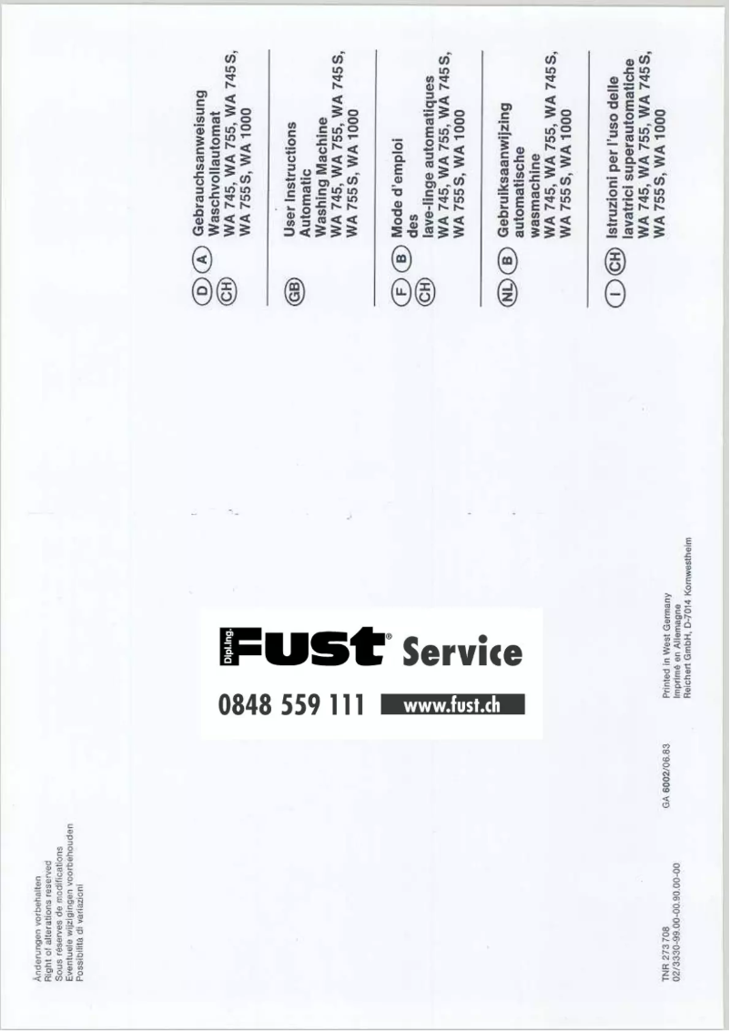 Page n°1 - Manuel utilisateur Eudora WA 755