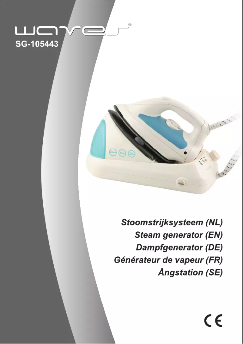 Image de la première page du manuel de l'appareil SG-105443