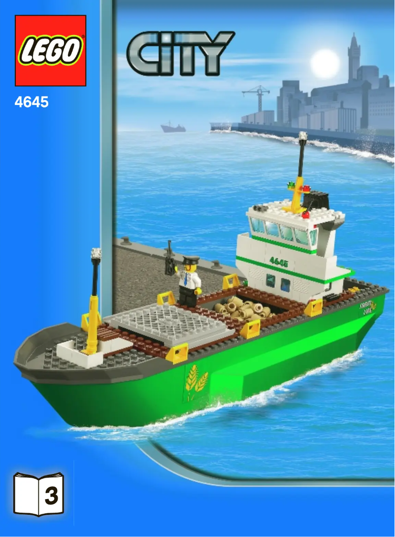 Page 1 de la notice Manuel utilisateur Lego City 4645