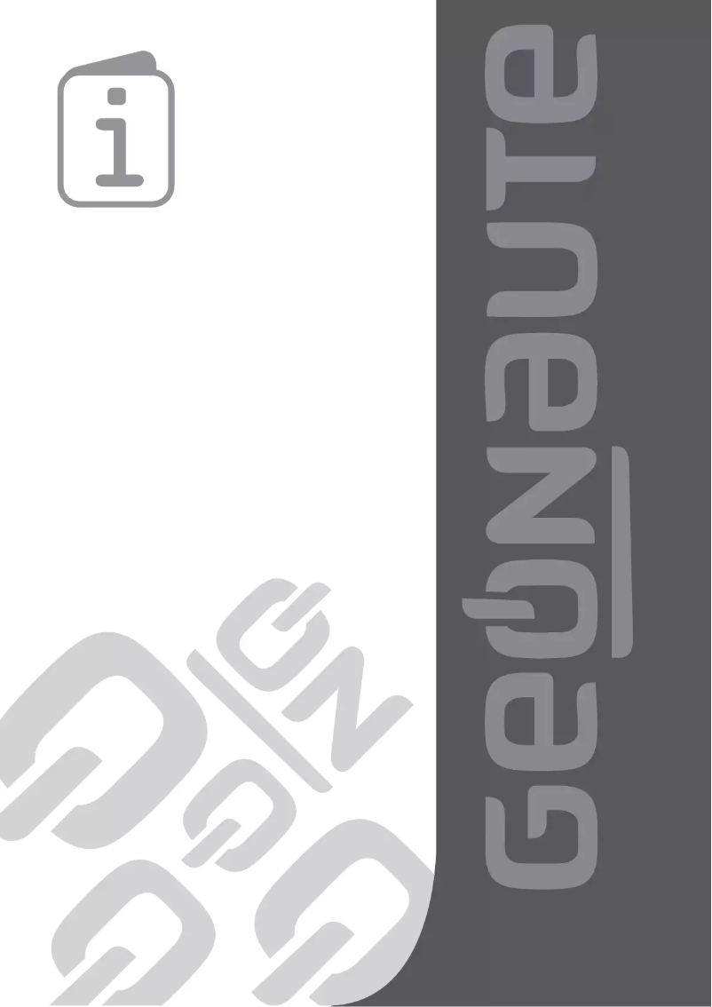 Page n°1 - Manuel utilisateur Geonaute ONmove 510