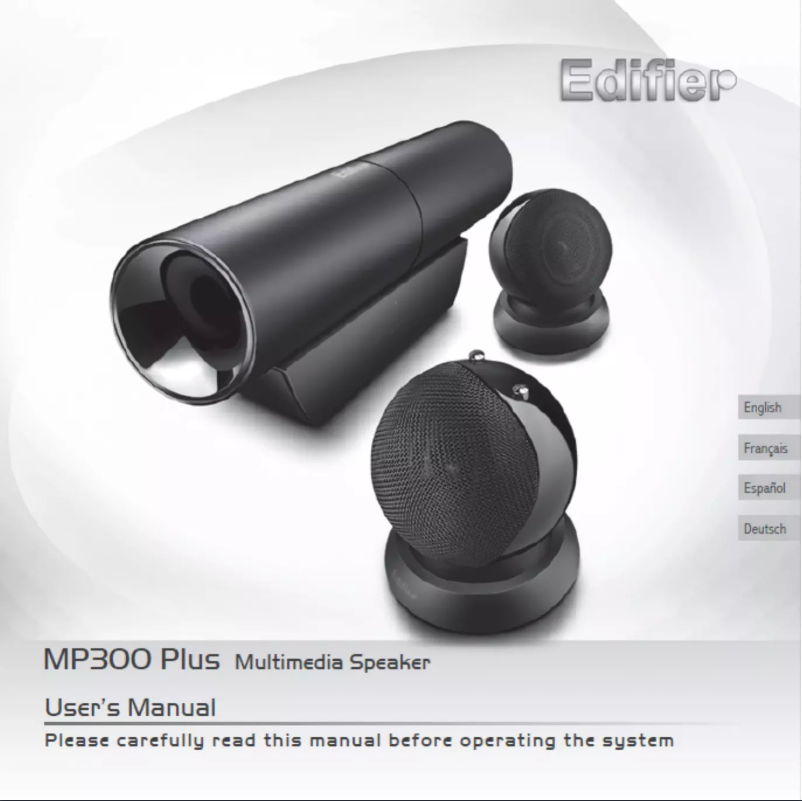 Page 1 de la notice Manuel utilisateur Edifier Aurora