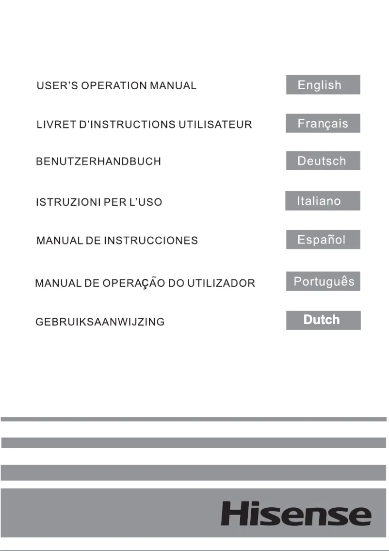 Image de la première page du manuel de l'appareil RS694N4BC1