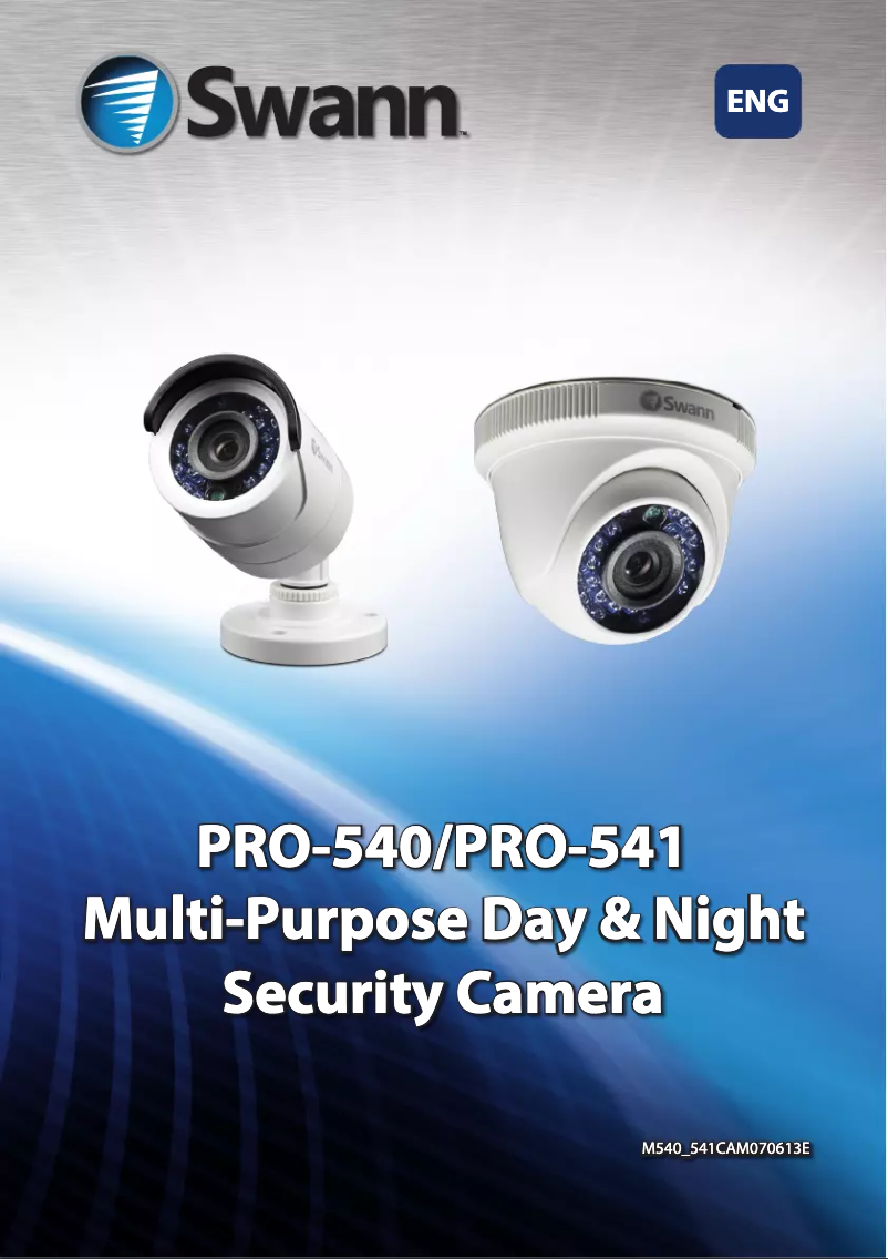 Image de la première page du manuel de l'appareil Pro-540