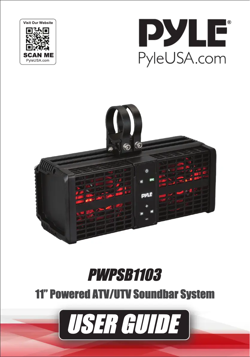 Image de la première page du manuel de l'appareil PWPSB1103