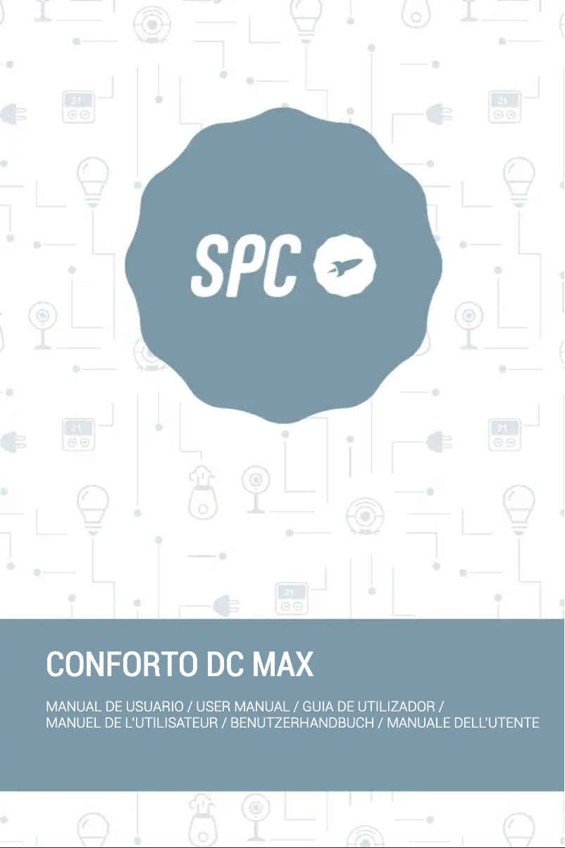 Image de la première page du manuel de l'appareil Conforto DC Max