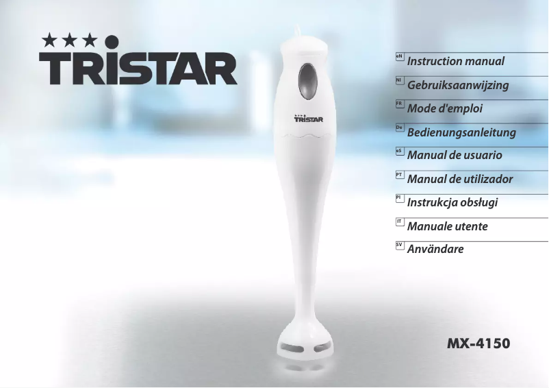 Page n°1 - Manuel utilisateur TriStar MX-4150