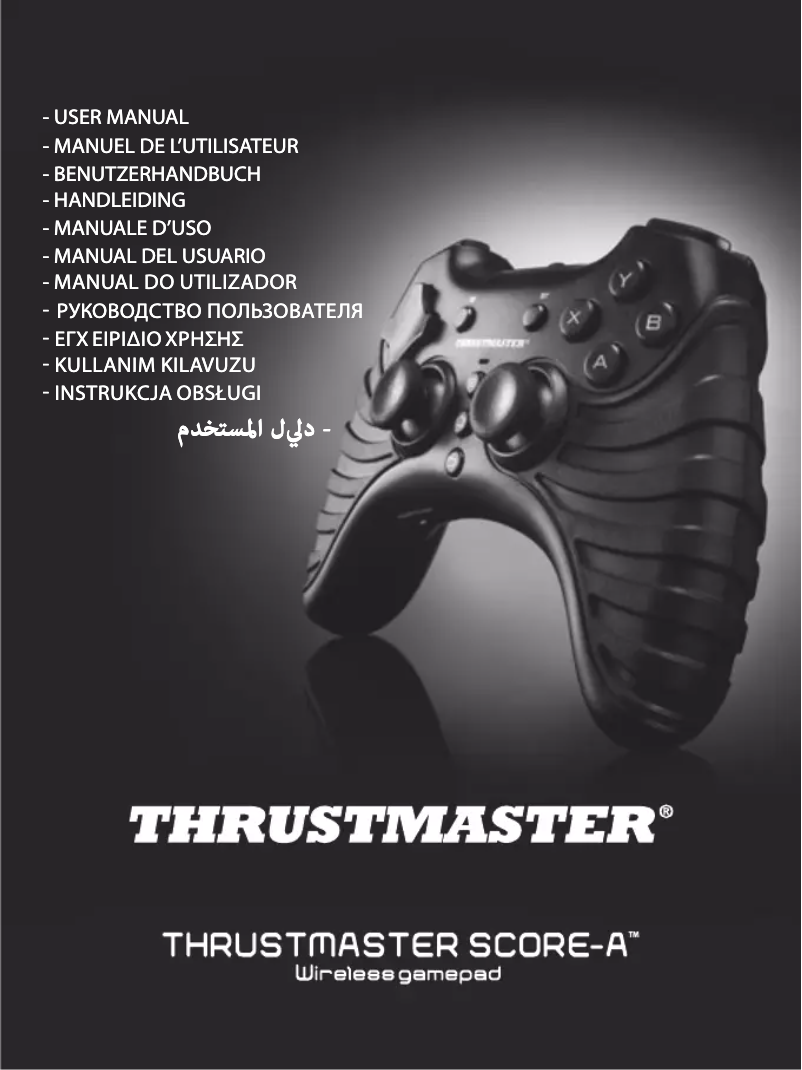 Page 1 de la notice Manuel utilisateur Thrustmaster Score-A