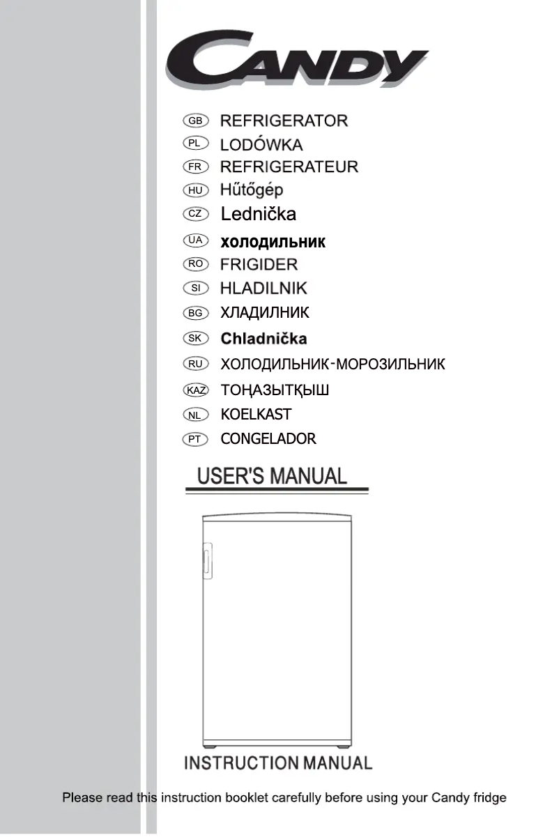 Image de la première page du manuel de l'appareil CHTOS 482W36N