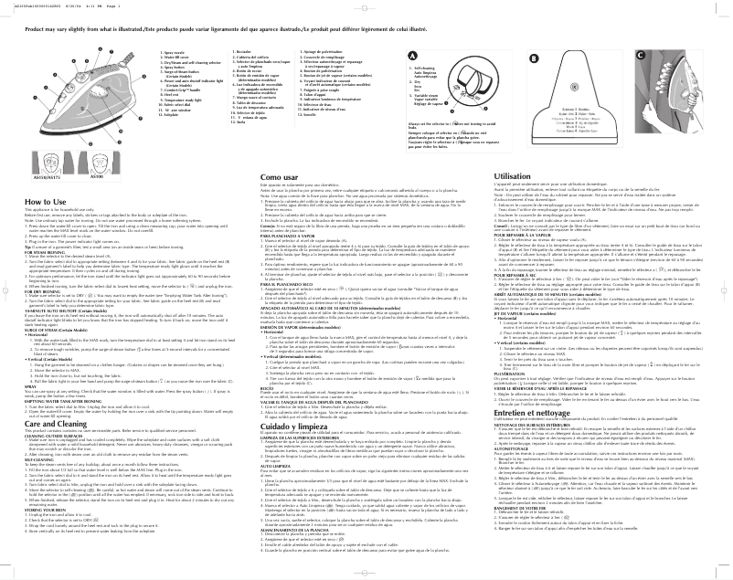 Page 1 de la notice Manuel utilisateur Black & Decker AS100