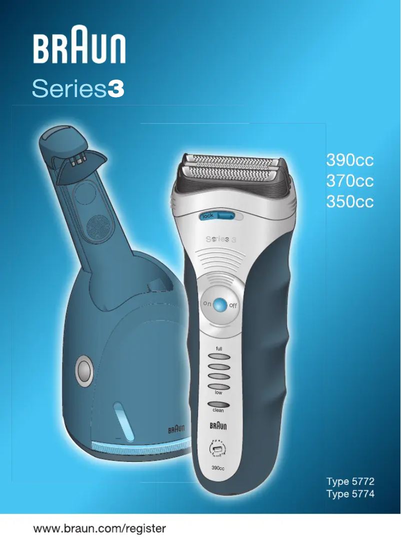 Image de la première page du manuel de l'appareil 350