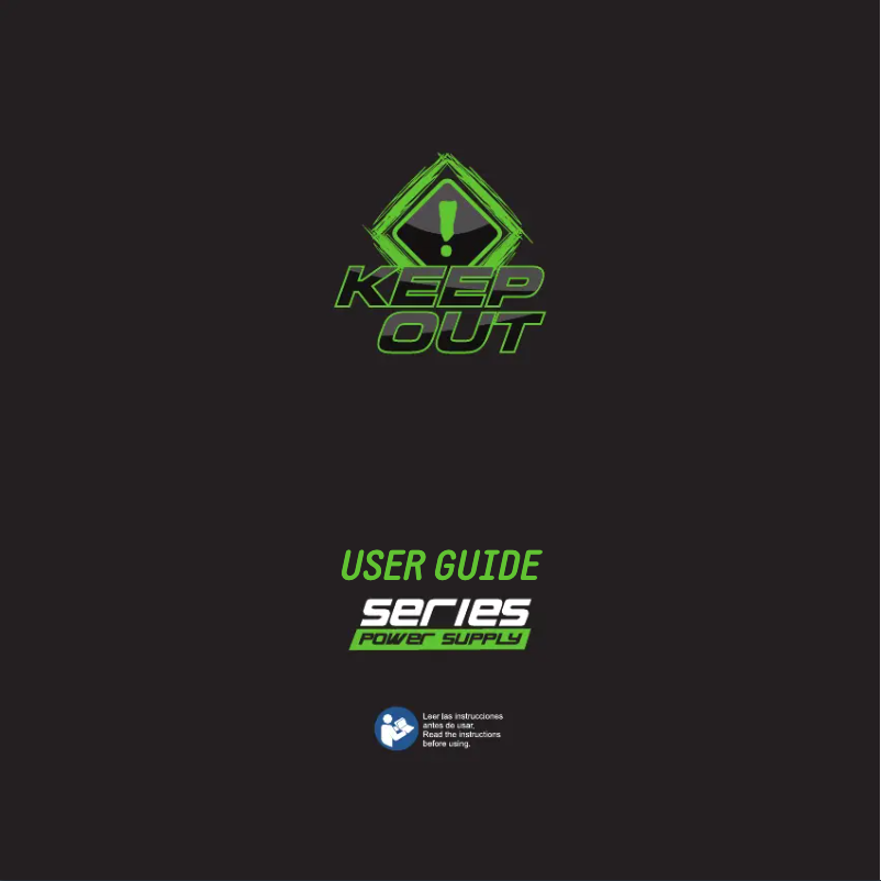 Page 1 de la notice Manuel utilisateur KeepOut FX1000MU