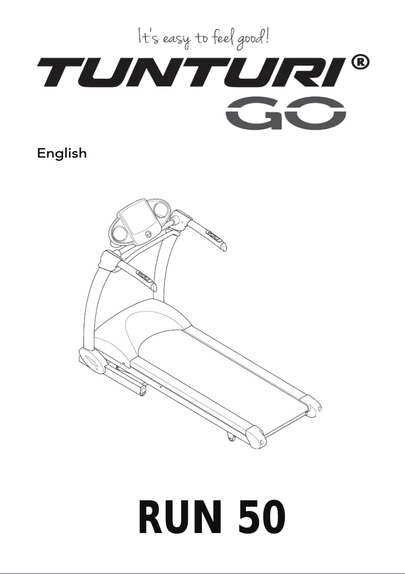 Page n°1 - Manuel utilisateur Tunturi Go 50