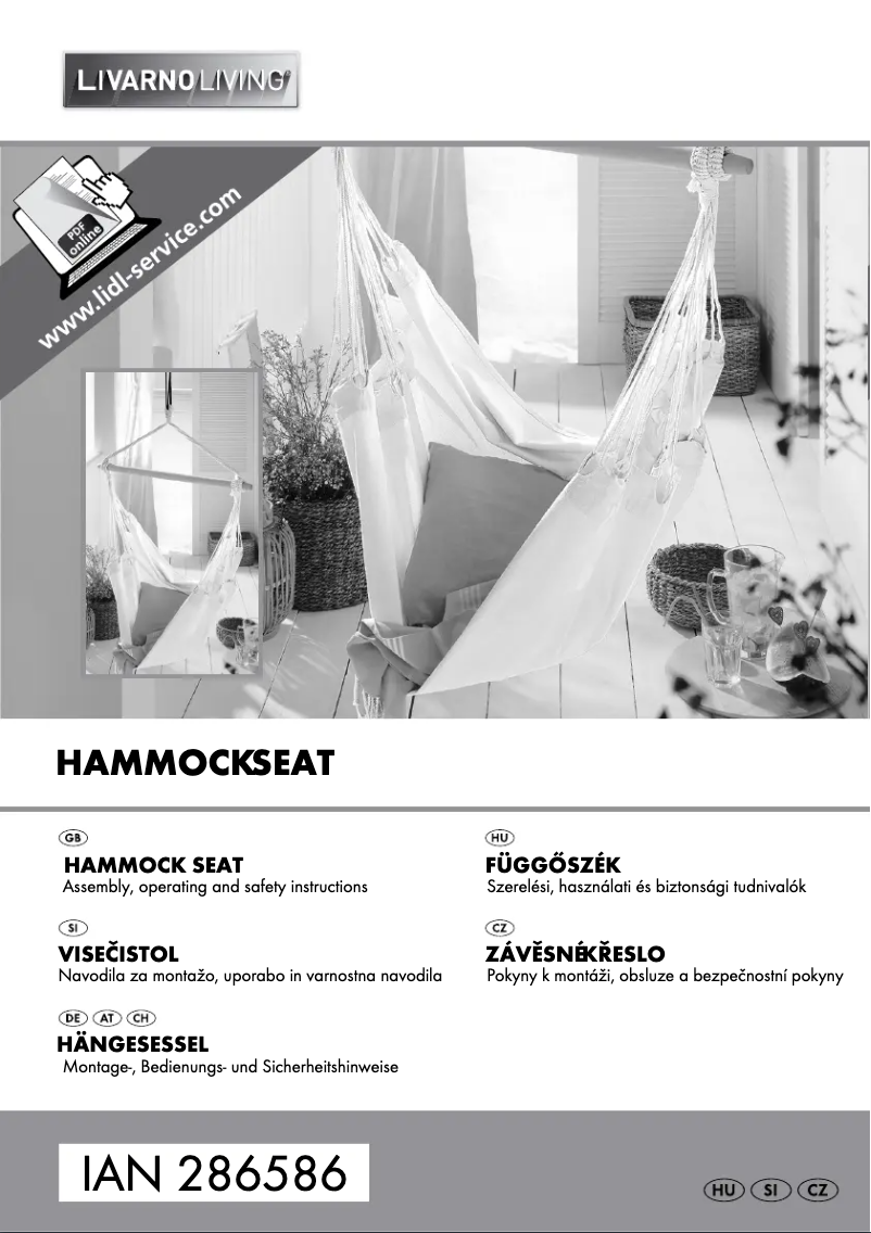 Page 1 de la notice Manuel utilisateur Livarno Lux HG02189