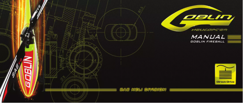 Image de la première page du manuel de l'appareil Goblin Fireball Havok