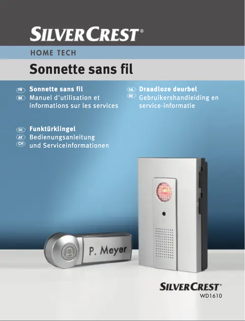 Página 1 del manual Manual de usuario SilverCrest WD1004