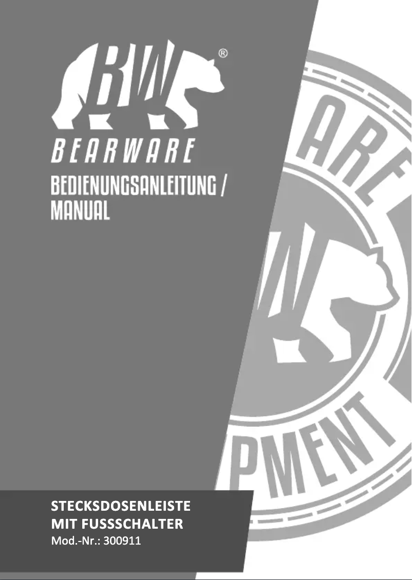 Page 1 de la notice Manuel utilisateur Arendo 300911