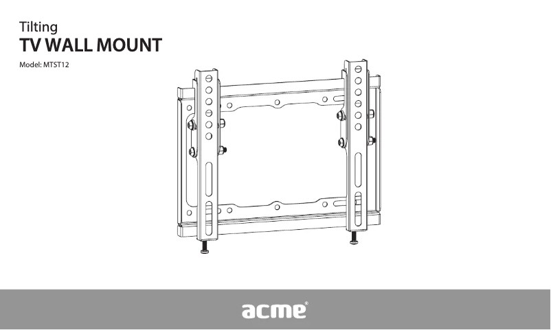 Image de la première page du manuel de l'appareil MTST12