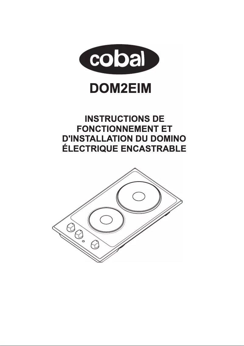 Image de la première page du manuel de l'appareil DOM2EIM