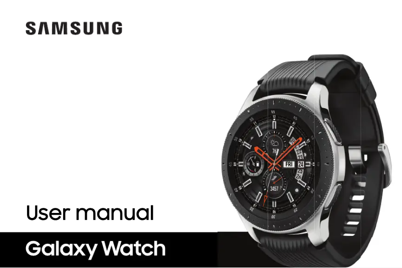 Página 1 del manual Manual de usuario Samsung Galaxy Watch LTE