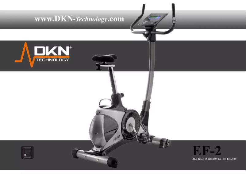 Page n°1 - Manuel utilisateur DKN EF-2