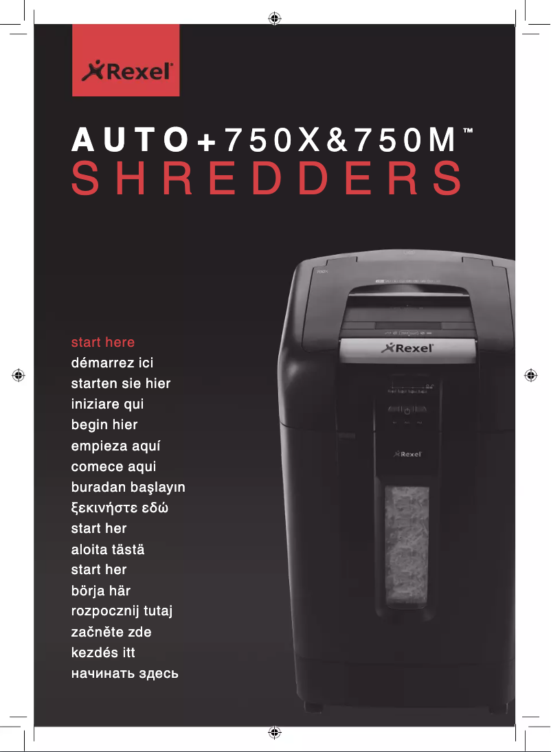 Image de la première page du manuel de l'appareil Auto+ 750M