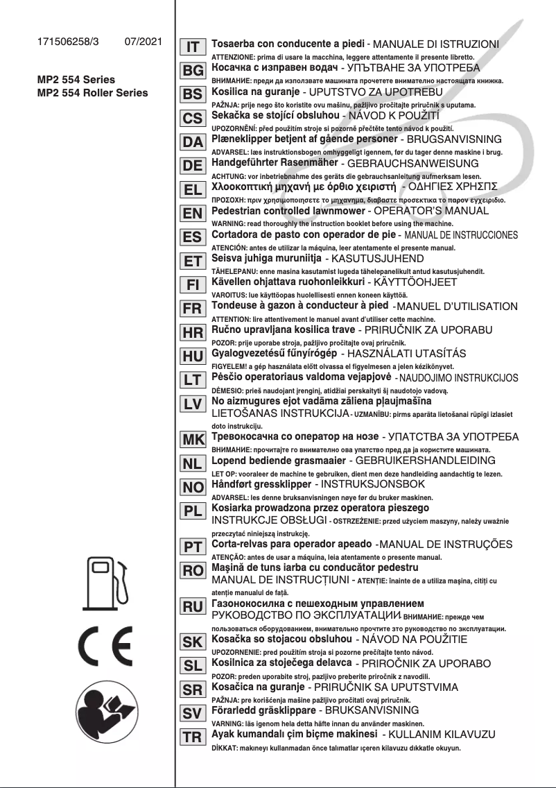 Page 1 de la notice Manuel utilisateur Stiga Twinclip 55 S-R H BBC