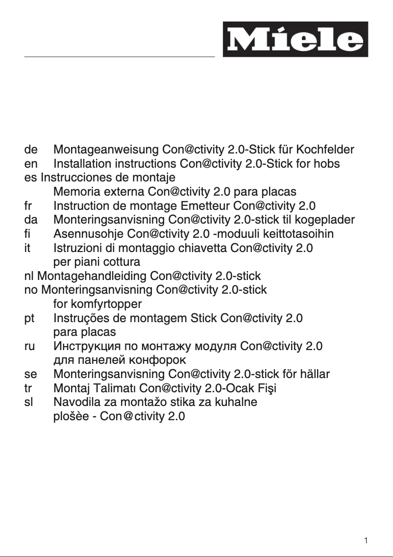 Image de la première page du manuel de l'appareil DA 2906