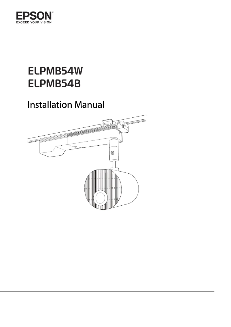 Page 1 de la notice Manuel utilisateur Epson ELPMB54