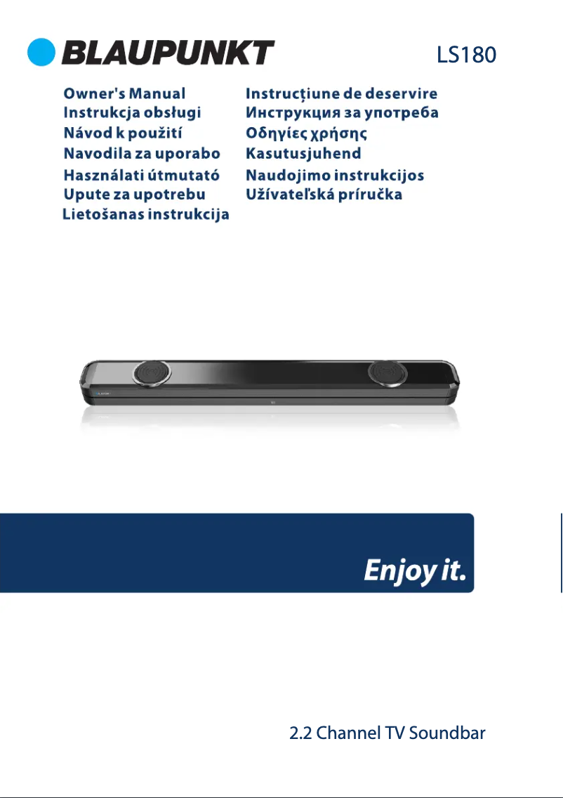 Page n°1 - Manuel utilisateur Blaupunkt LS180