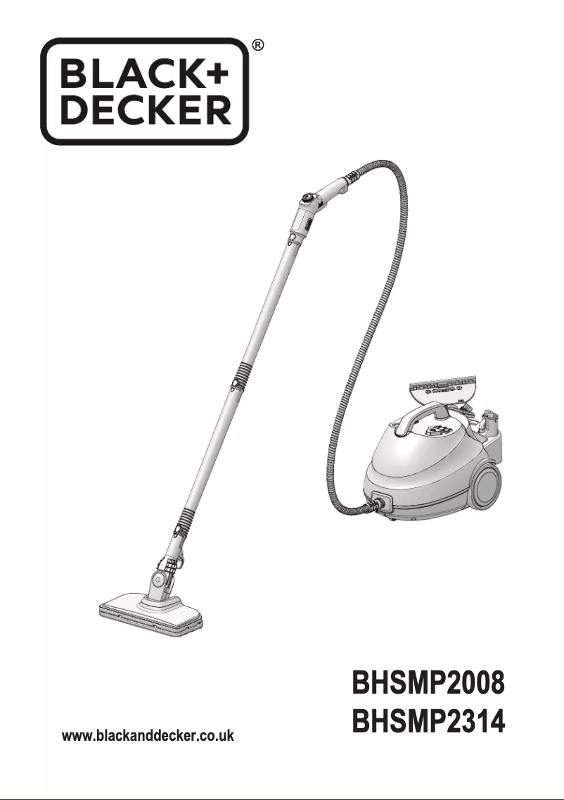 Page 1 de la notice Manuel utilisateur Black & Decker BHSMP2008