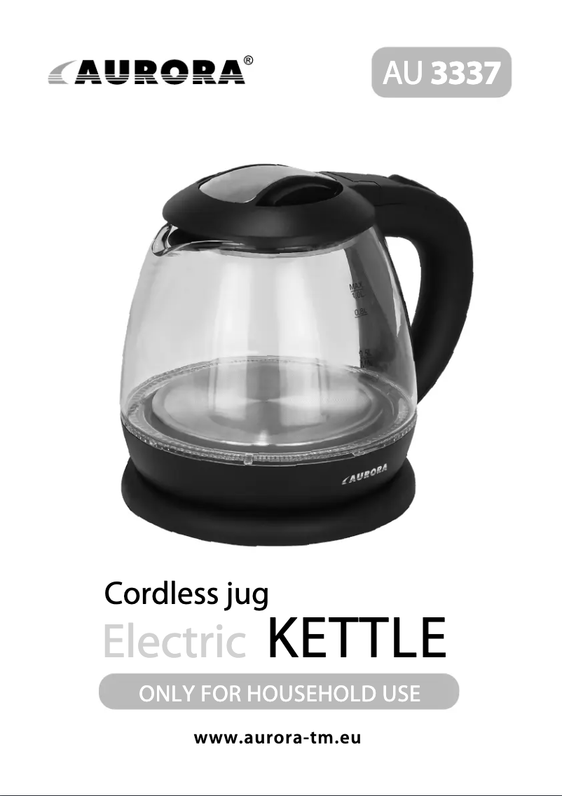 Page 1 de la notice Manuel utilisateur Aurora AU3337