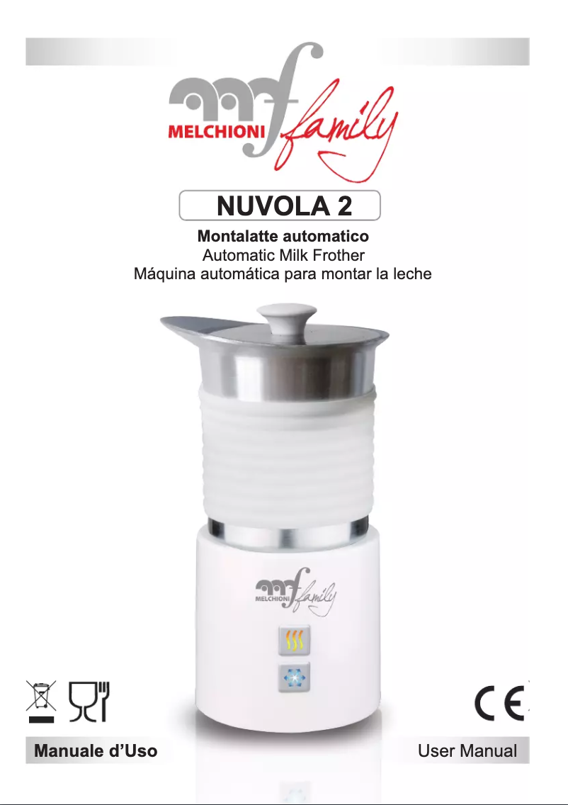 Page 1 de la notice Manuel utilisateur Melchioni NUVOLA 2