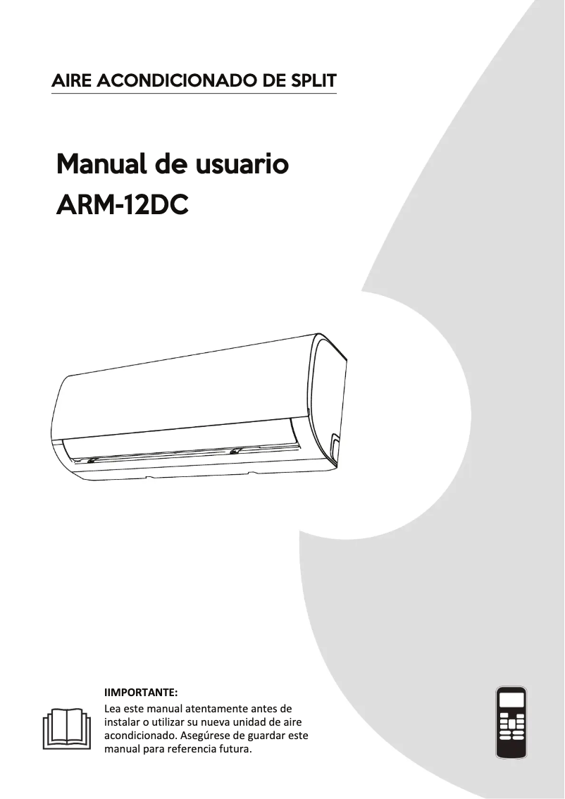 Page n°1 - Manuel utilisateur Artrom ARM12-DC