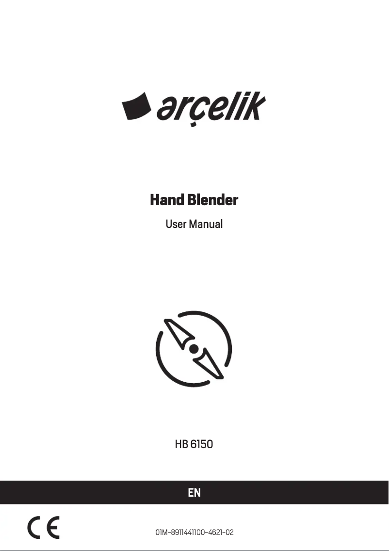 Page n°1 - Manuel utilisateur Arçelik HB 6150 Resital