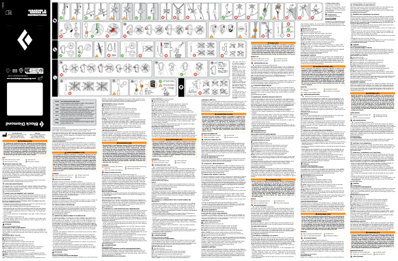 Page 1 de la notice Manuel utilisateur Black Diamond HotForge Hybrid Quickpack