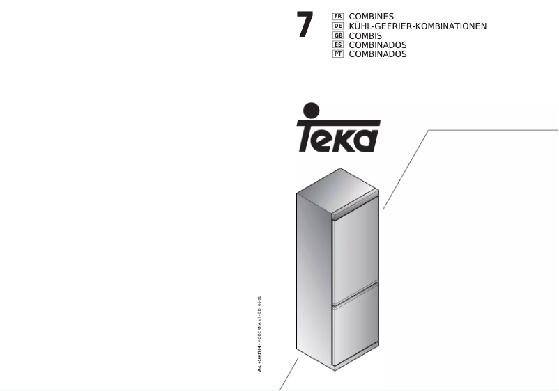 Page n°1 - Manuel utilisateur Teka TS450
