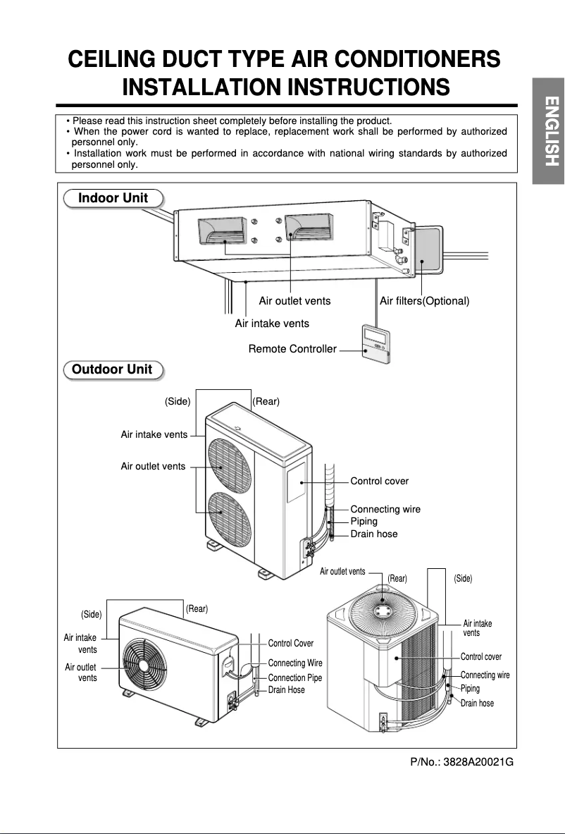Image de la première page du manuel de l'appareil LB-E6081CL