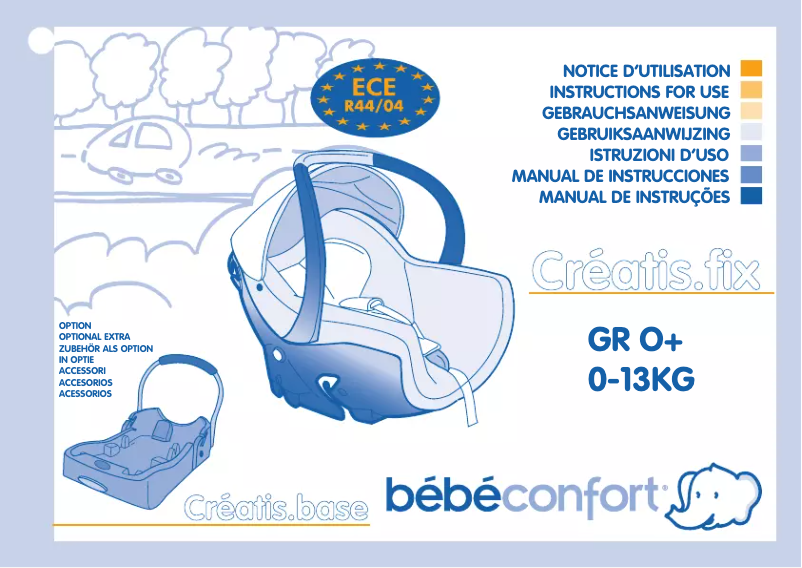 Image de la première page du manuel de l'appareil Creatis.fix