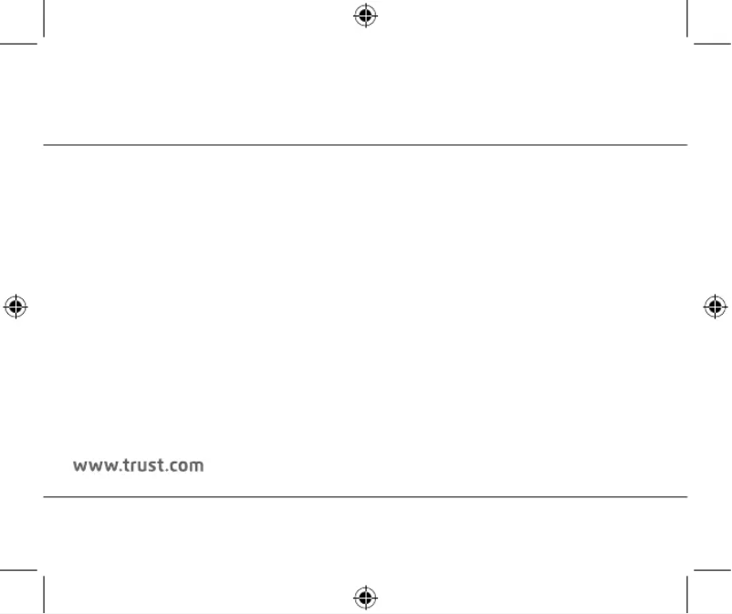 Page n°1 - Manuel utilisateur Trust 71017