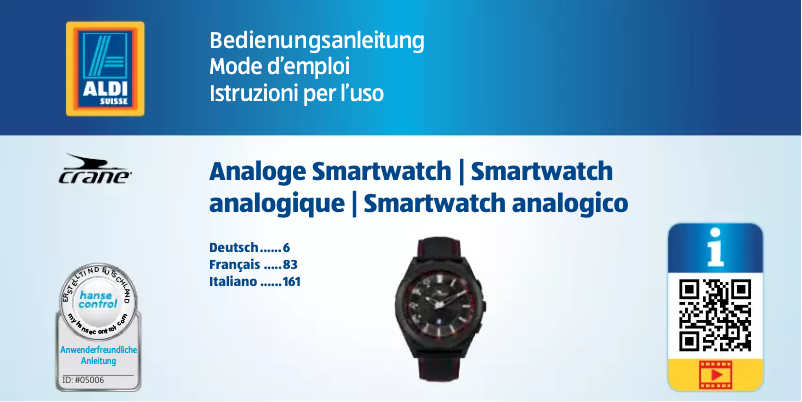 Página 1 del manual Manual de usuario Crane CDSM 3B 92747