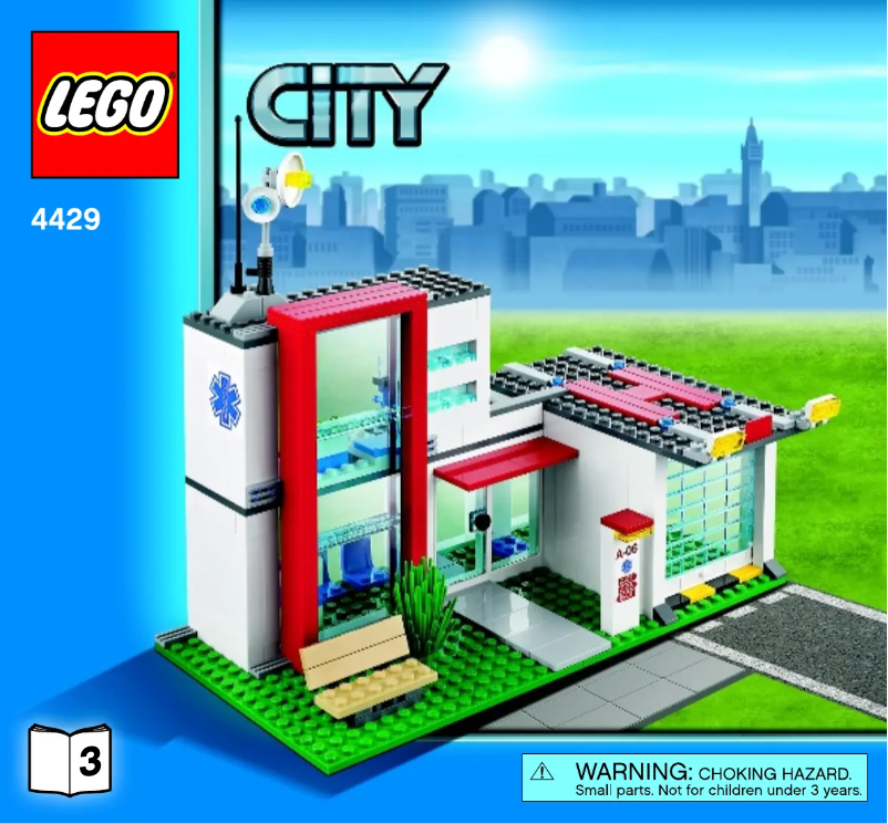 Page 1 de la notice Manuel utilisateur Lego City 4429