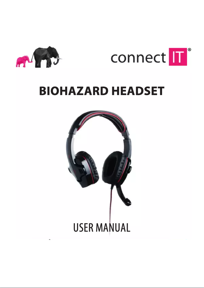 Image de la première page du manuel de l'appareil Biohazard GH2000